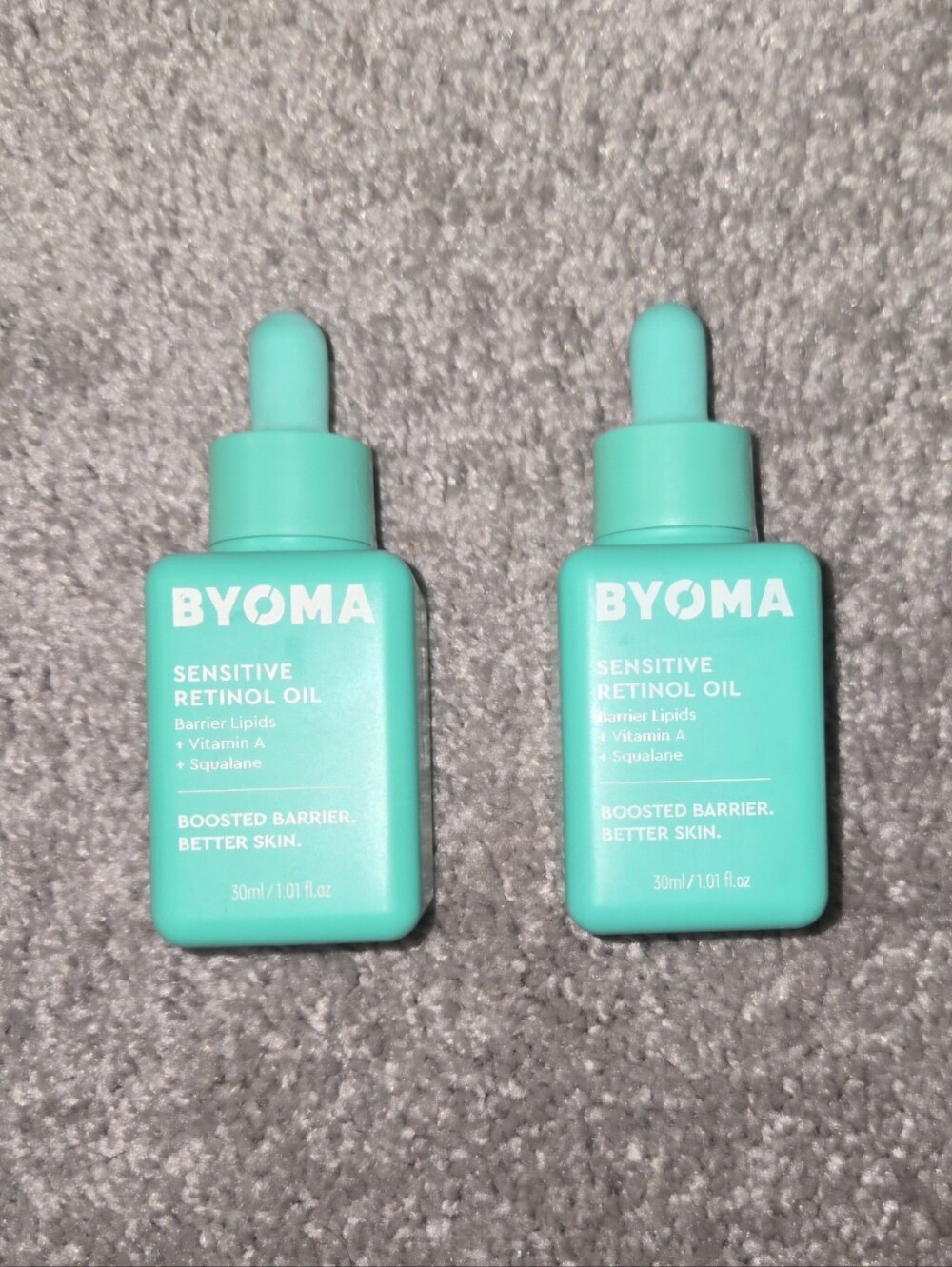 BYOMA Sensitive Retinol Oil, Face Oil NEW Qty: 2 bottles